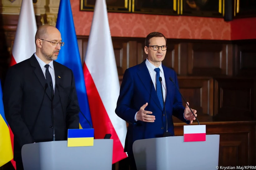 Premierzy Polski i Ukrainy zapowiedzieli utworzenie wspólnego przedsiębiorstwa logistycznego